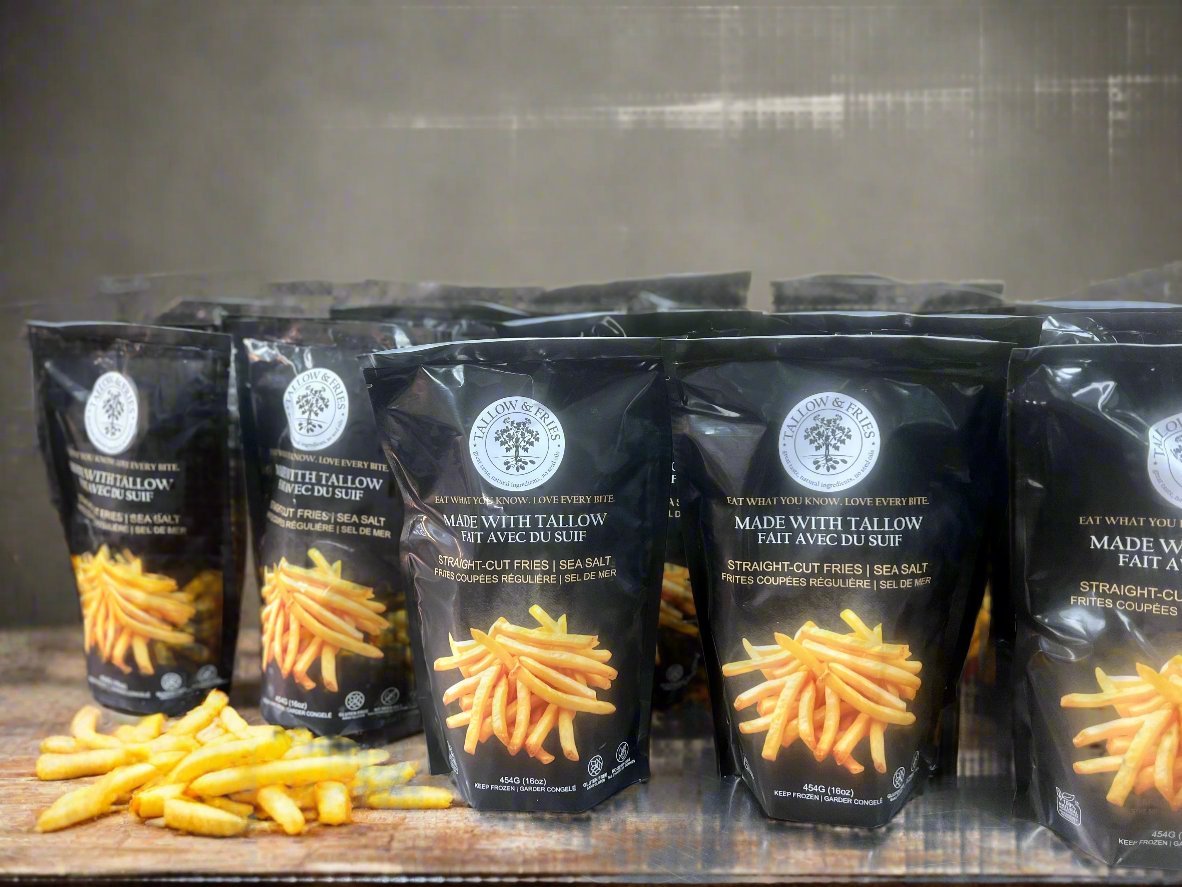 Tallow & Fries Straight Cut Fries with Sea Salt - TALLOW & FRIES