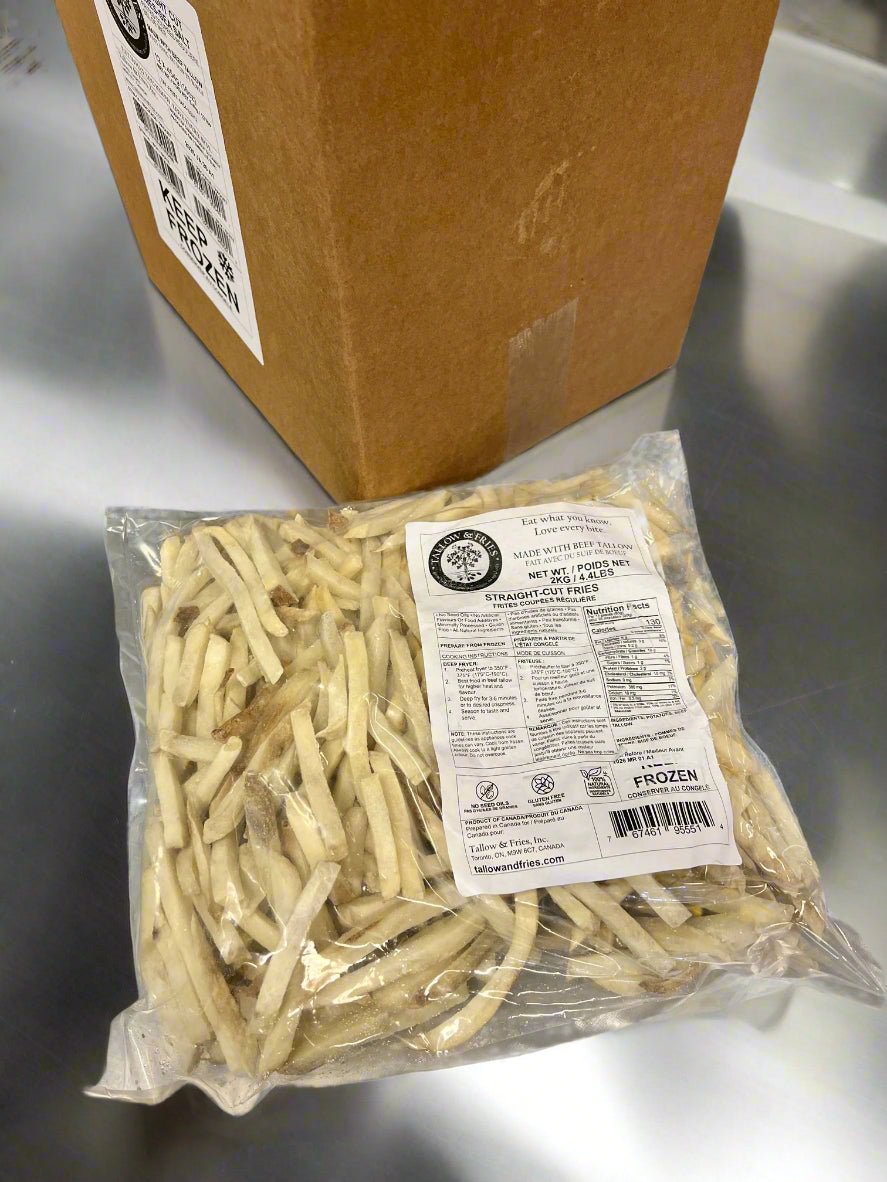 Straight Cut Fries - Foodservice - TALLOW & FRIES