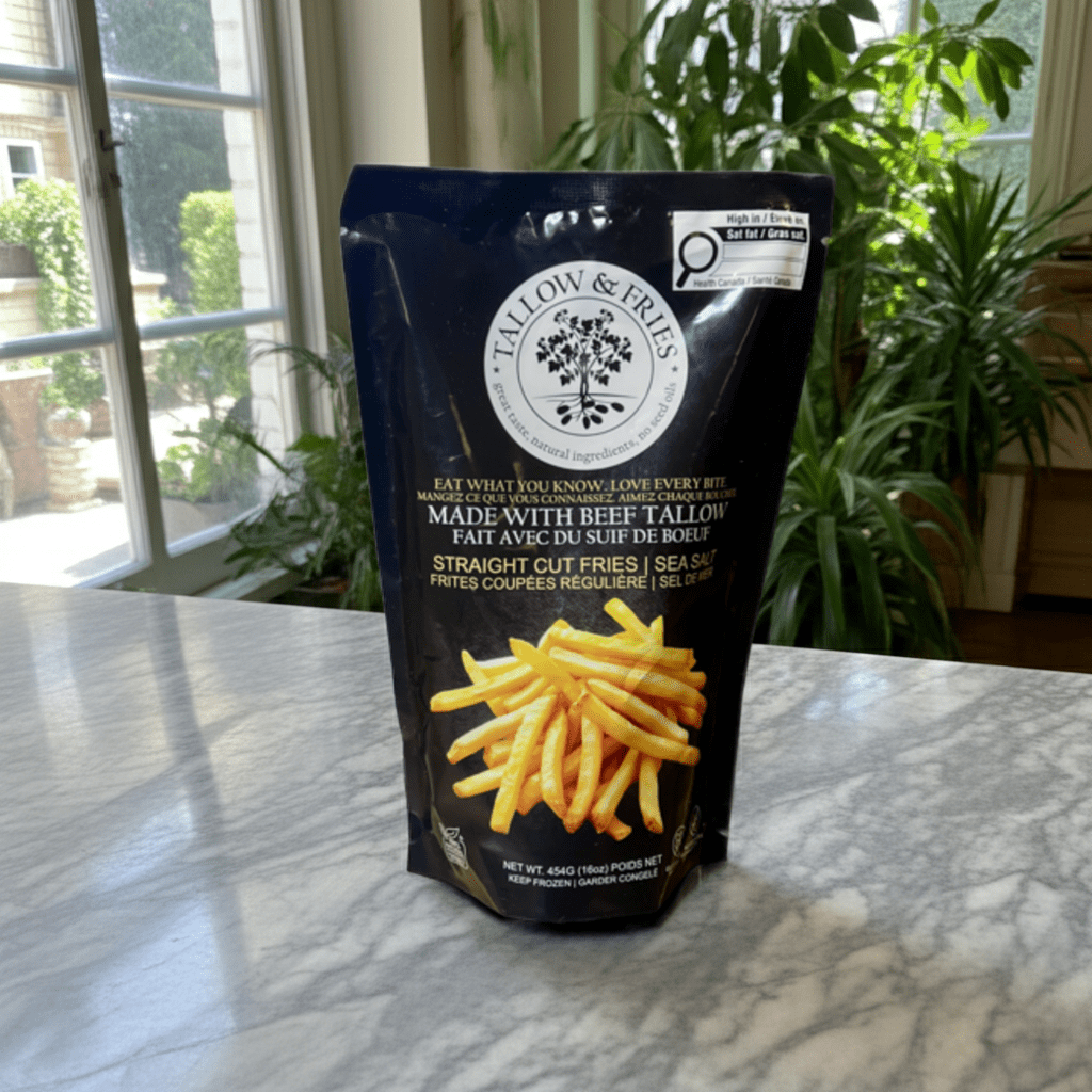 Straight Cut Fries with Sea Salt - TALLOW & FRIES