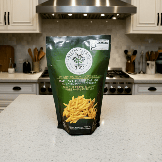 Thin Cut Fries with Sea Salt - TALLOW & FRIES