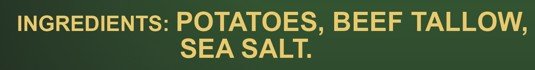 Thin Cut Fries with Sea Salt - TALLOW & FRIES